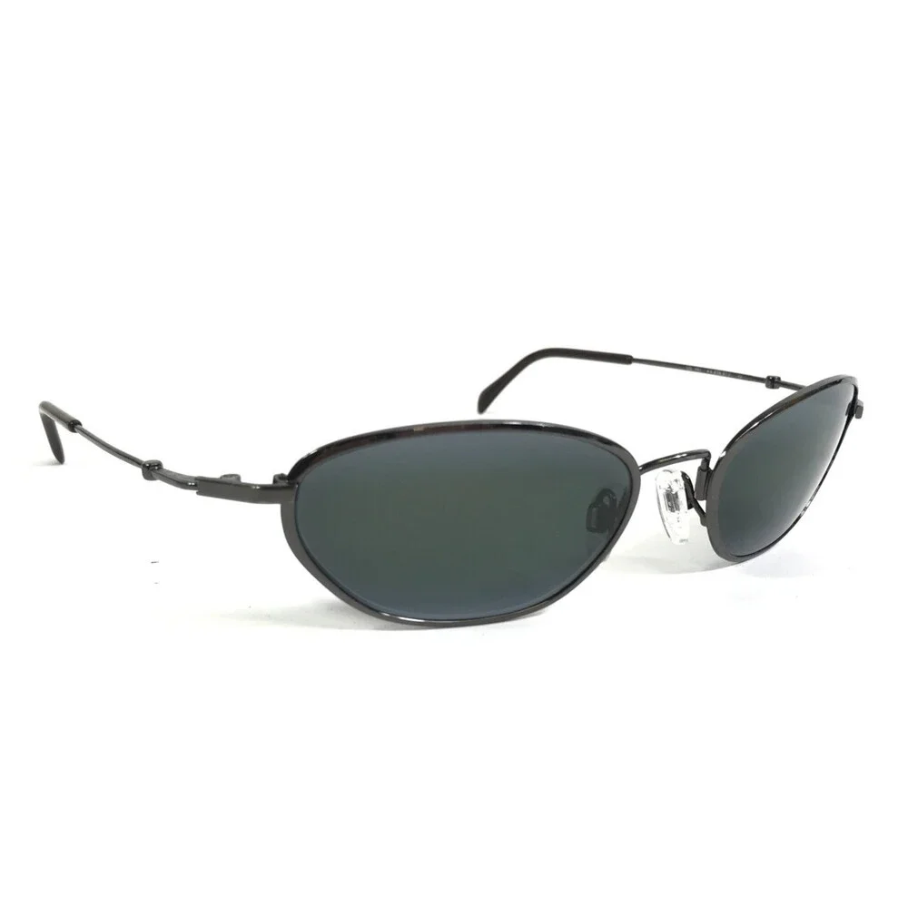 Vintage Maui Jim Sunglasses Kauai MJ305-02 Gunmetal Frames w/ Neutral Gray Lens